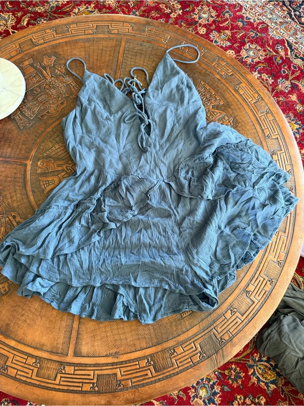 Free People crinkled fabric